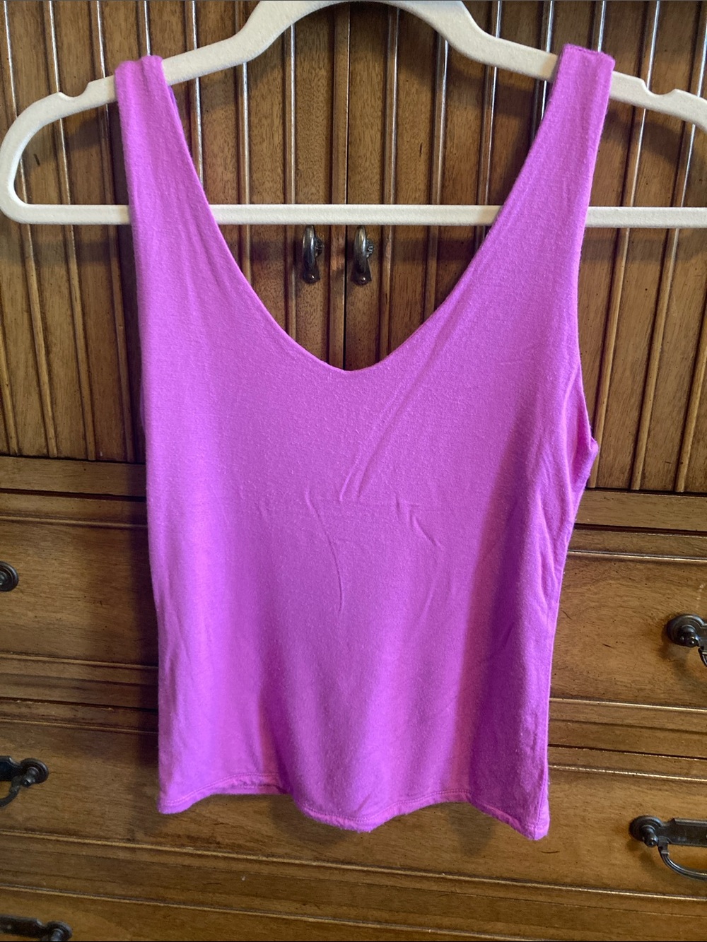 ZENANA Double Layer Plum Tank Top